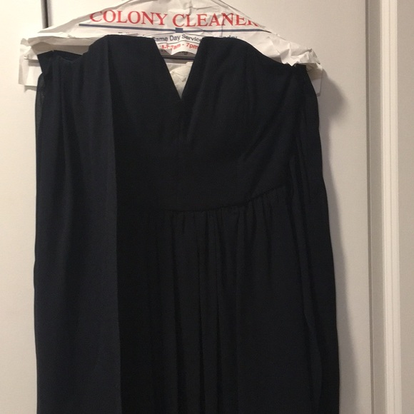 Navy formal gown - Picture 4 of 8